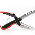 2-in-1 Stainless Steel Scissors & Cutting Board Knife