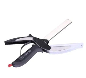 2-in-1 Stainless Steel Scissors & Cutting Board Knife