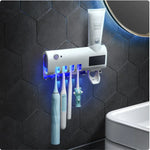 Smart Toothbrush Sterilizer Ultraviolet Sterilization Perforation-Free Wall-mounted Toothbrush Holder