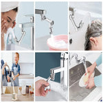 Universal Rotating Faucet Sprayer